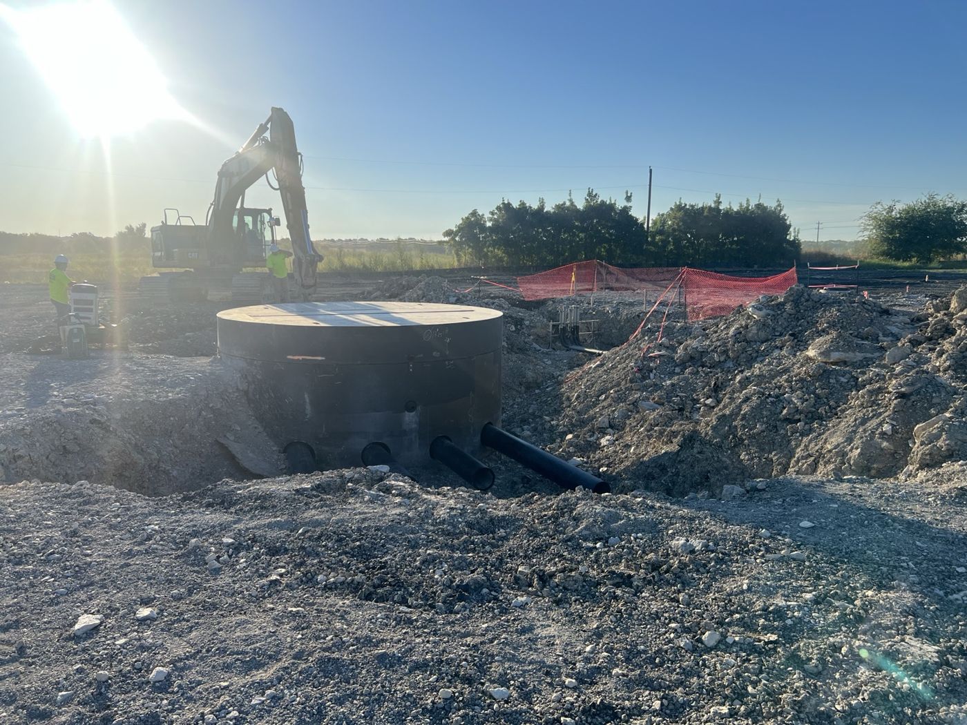 Water treatment infrastructure